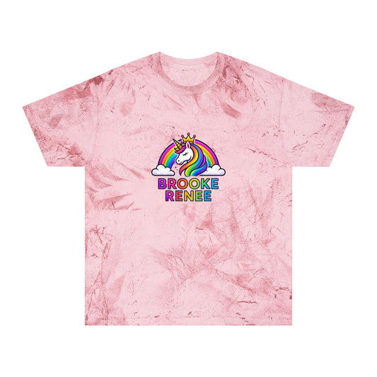 Rainbow Unicorn Blast adult T-Shirt | Personalized Brooke Renee