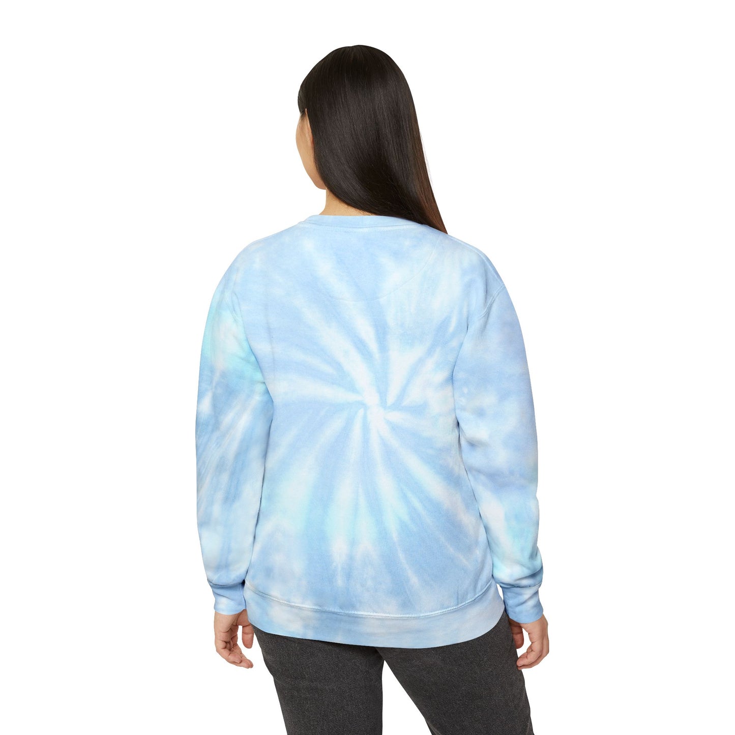 Rainbow Unicorn Name sweatshirt | Tie-Dye Crewneck